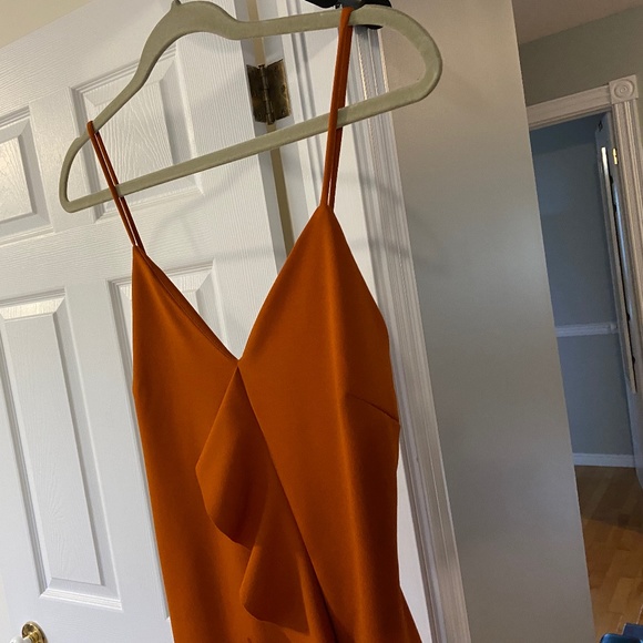 Room Service Strappy Ruffle Dress size Large - Picture 9 of 10